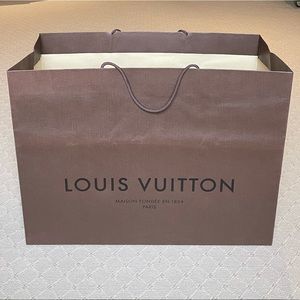 LOUIS VUITTON Extra Large Shopping Bag - Gift Bag - authentic